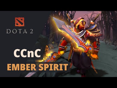 CCnC (Rank 2) plays Ember Spirit Dota 2 Full Gameplay