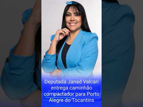 A deputada estadual Janad Valcari participou, na segunda-feira (23), da solenidade de entrega de um