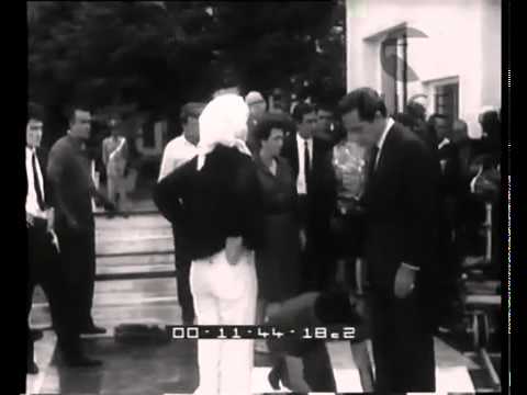 anni '60 - Al Parco dei principi si gira il film "Le quattro verità"