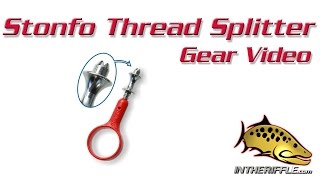 Stonfo Thread Splitter Fly Tying Tool Video