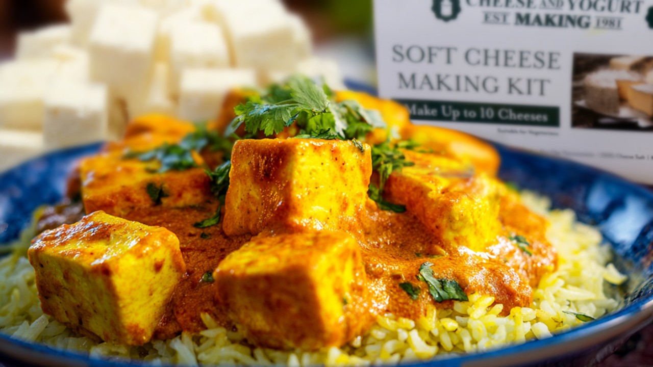 Easy Paneer Cheese: Only 2 ingredients, Milk & Lemon juice