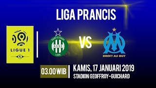 Jadwal Pertandingan dan Cara Live Streaming St Etienne Vs Marseille di HP via MAXStream beIN Sports
