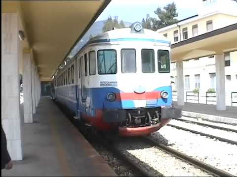 Ferrovia Alifana Cab ride Piedimonte Matese - Napoli con le automotrici OM ALn 773 27 Maggio 2007