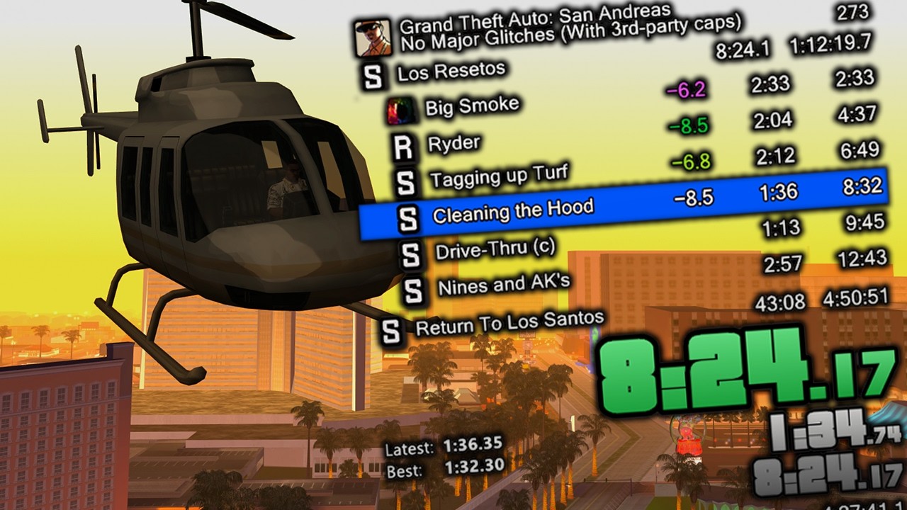 🔴 День 7/30 - Спидран GTA:SA в категории No Major Glitches