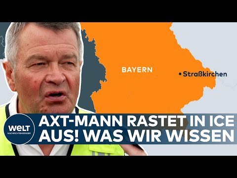 SCHOCK IN NIEDERBAYERN: Mann geht mit Axt auf Fahrgäste im ICE los! Was wir bisher wissen