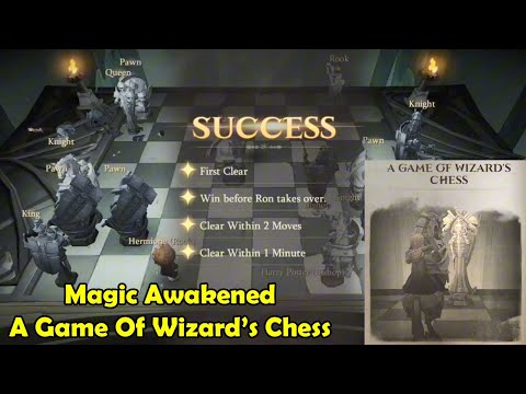 A Game Of Wizard's Chess Magic Awakened