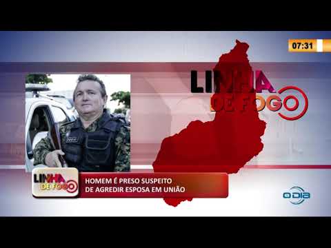 Homem eÌ preso suspeito de agredir esposa em UniaÌƒo, PI (26 05 20)