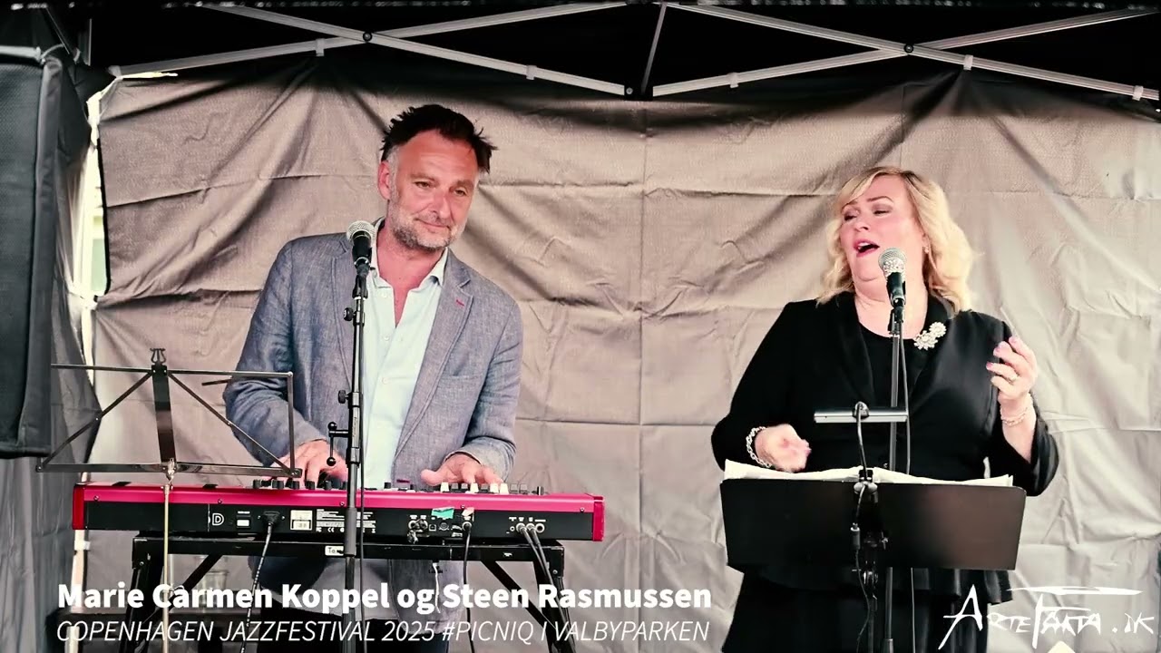 Marie Carmen Koppel & Steen Rasmussen #Picniq i Valbyparken