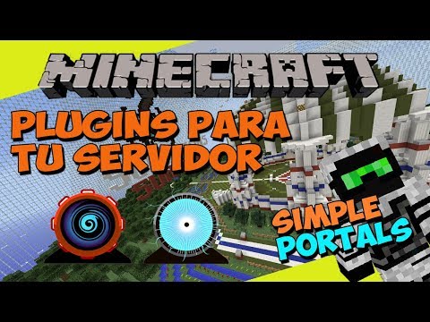 Ajneb97 - PLUGINS for your Minecraft SERVER - SIMPLE PORTALS (Teleport Users through Portals!)