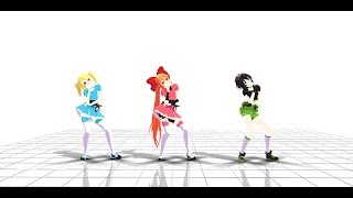 MMD - Gentleman [The Powerpuff girls Z] DL Motion