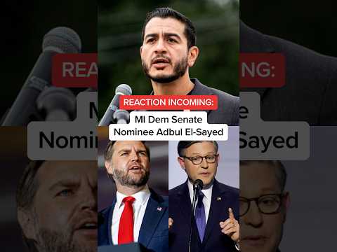 REACTION INCOMING: MI Dem Senate Nominee Abdul El-Sayed on GOP focus