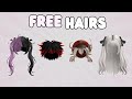GET 20 FREE HAIRS IN ROBLOX!