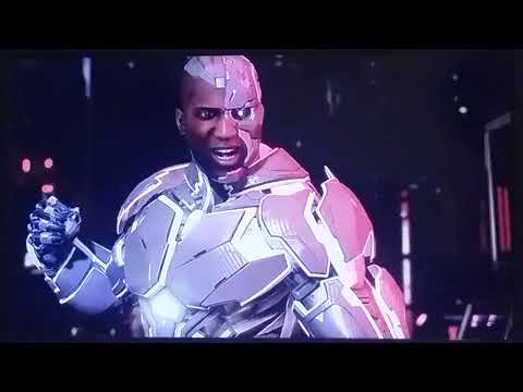 Injustice 2 dialogue cyborg vs cyborg français