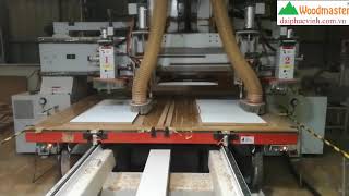 Woodmaster. MÁY GIA CÔNG TRUNG TÂM CNC 2 Trục dao bàn Lớn thay dao tự động