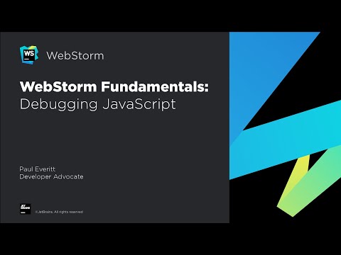 WebStorm Fundamentals: Debugging JavaScript