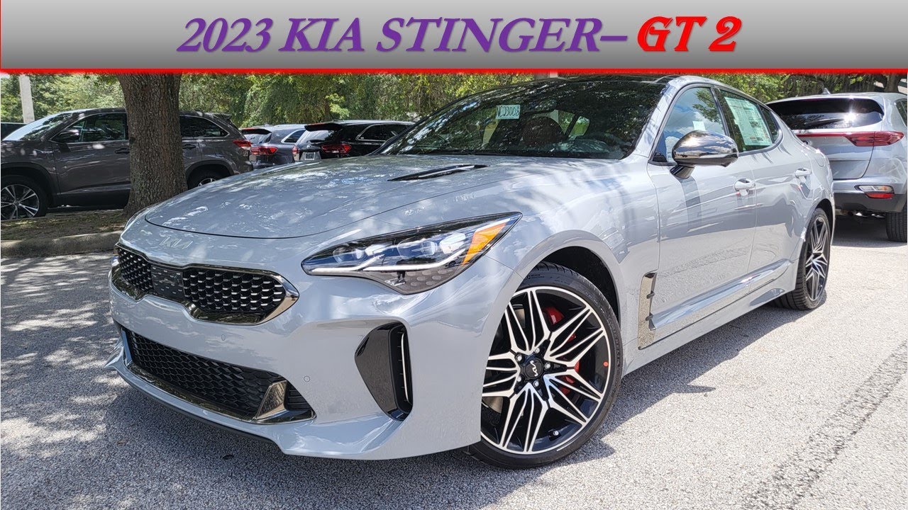 2023 KIA STINGER GT2 - FULL OPTIONS