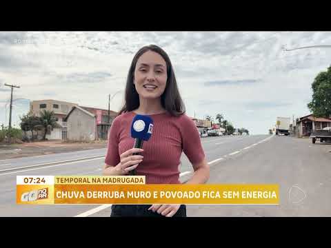 Forte chuva deixa rastro de destruição em Caldas Novas