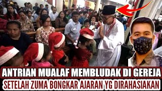 Download lagu HEBOH‼️ANTRIAN MUALAF MEMBLUDAK SETELAH JEMAAT TAU AJARAN YG DISEMBUNYIKAN || debat zuma terbaru mp3