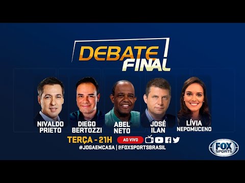 DEBATE FINAL AO VIVO! Reunião para a volta do futebol, Cazares pode sair e Jô aceita redução