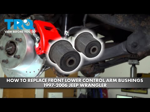 How to Replace Lower Control Arm Bushings 1997-2006 Jeep Wrangler