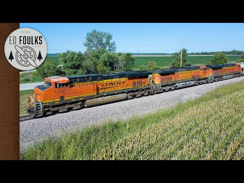 Lights but no gates: BNSF tanker train makes its way down the St. Joseph Sub headed to Kansas City