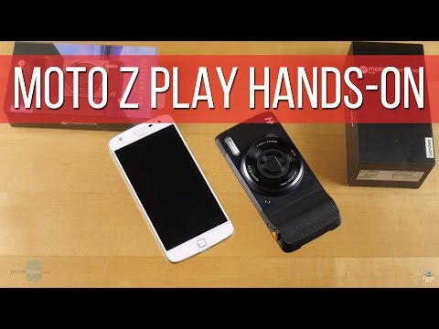 Moto Z Play Hands-on