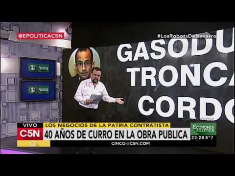 #LosRobotsDeNavarro - Los negocios de la patria contratista - 19/ 06 /2016- Ecón Polít C5N