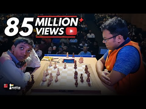 Praggnanandhaa vs Ganguly | Tata Steel Chess India Blitz 2018