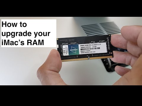How to upgrade your iMac RAM DIY 2021