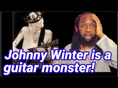 Oh my gosh! JOHNNY WINTER Johnny B Good REACTION - He blew me away with his guitar!