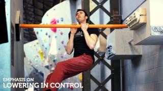 Strength training for climbing: on the bar by Depot Climbing Centres