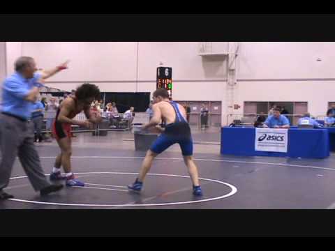 Esai Dominguez dec. Tanner Andrews - 66 kg round 2 of Greco-Roman Qualification Tournament
