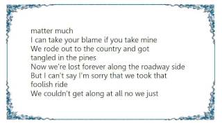 BR5-49 - Tangled in the Pines Lyrics