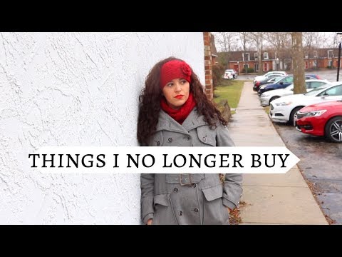 10 Things I STOPPED Buying » Living On Less To Save More » Minimalism And Saving Money Video