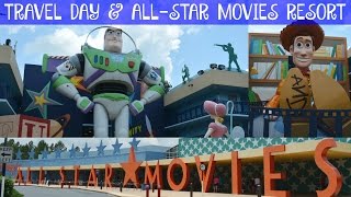 TRAVEL DAY & ALL-STAR MOVIES RESORT | Walt Disney World Vacation June 2016 Day 1, Part 1