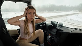 Tackling the Winter Season as a Solo Girl Trucker