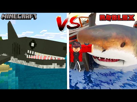 Minecraft Megalodon VS Roblox Megalodon - Which Is Best?