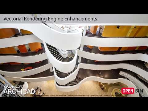 ARCHICAD 21 - Vectorial Rendering Engine Enhancements