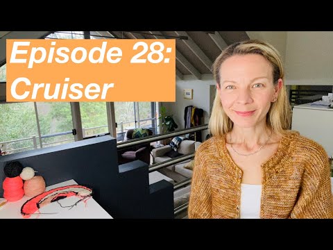 Ep 28: Cruiser Cardigan, Exploration Station again, new WIP Anna Tee - Mostly Knitting Podcast