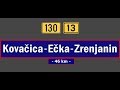 R130 M13 Kovačica Ečka Zrenjanin June 12 2018