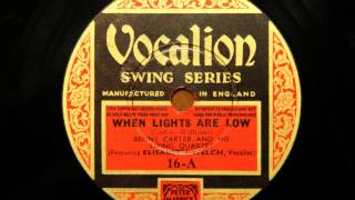 When lights are low - Benny Carter with Elizabeth Welch