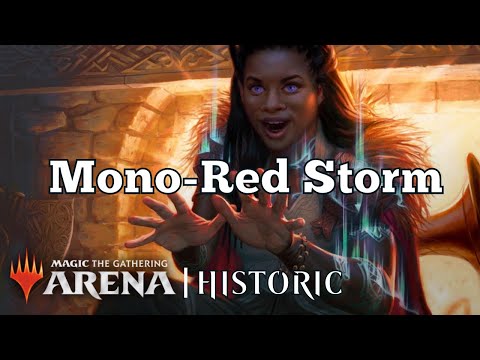 Mono-Red Storm | Innistrad Midnight Hunt Historic | MTG Arena