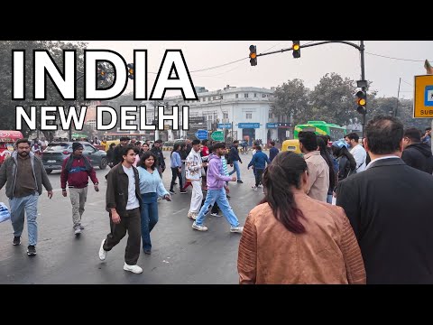 Walking in New Delhi 2026 🇮🇳 | India’s Capital Street Life – Reality