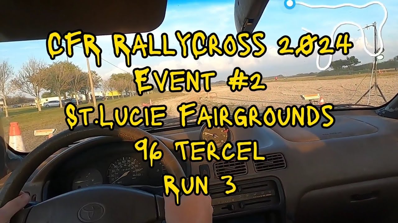 CFR RallyCross 2024 Event #2 Night Race St.Lucie 96 Tercel