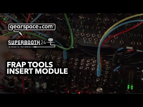 Frap Tools Insert module for CGM eurorack mixer - Gearspace @ Superbooth24