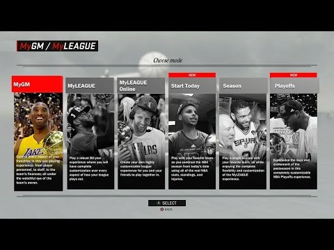 NBA 2K17 MyGM/MyLeague: NEW League Expansion Details, Download Team Designs