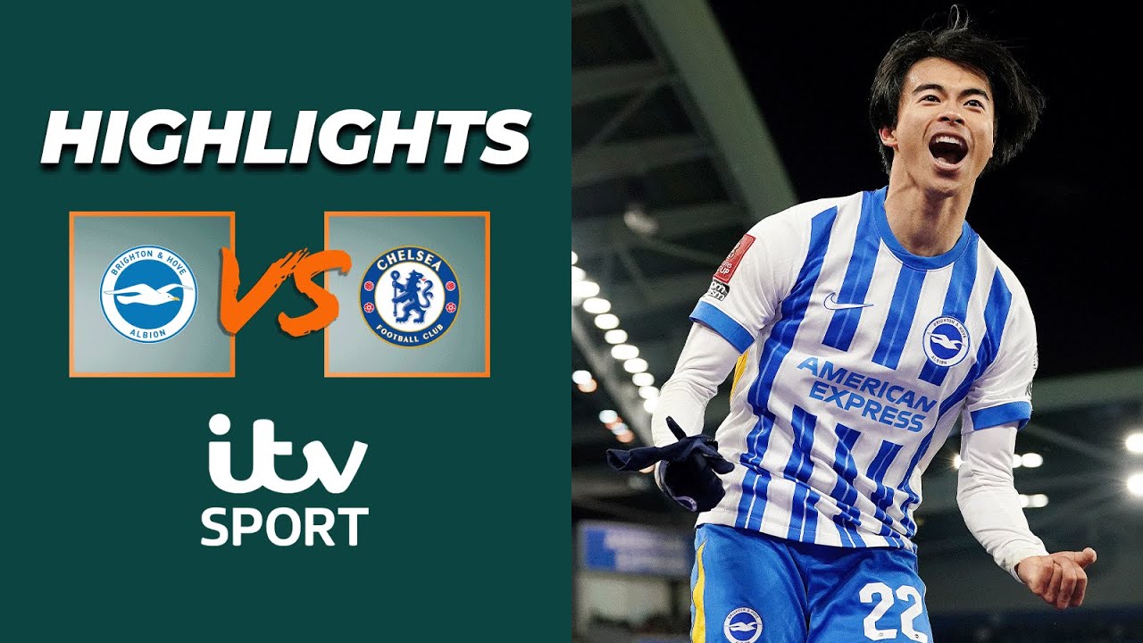 HIGHLIGHTS - Controversial goal dumps Chelsea out the FA Cup | Brighton v Chelsea