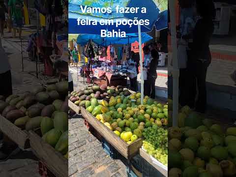 OLHA QUE LINDA FEIRA EM POÇÕES  BAHIA .