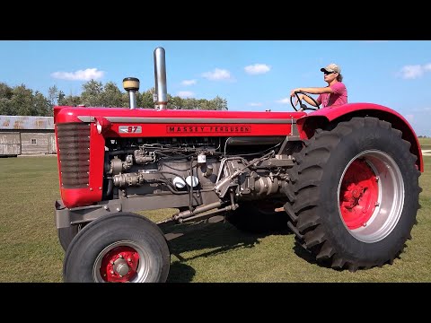 Ein wahrer Kraftprotz! Der Massey Ferguson 97 von 1963 hat eine ganz besondere Geschichte darüber...