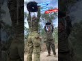 Female Australian Soldier VS Male U S Marine Contest Shorts